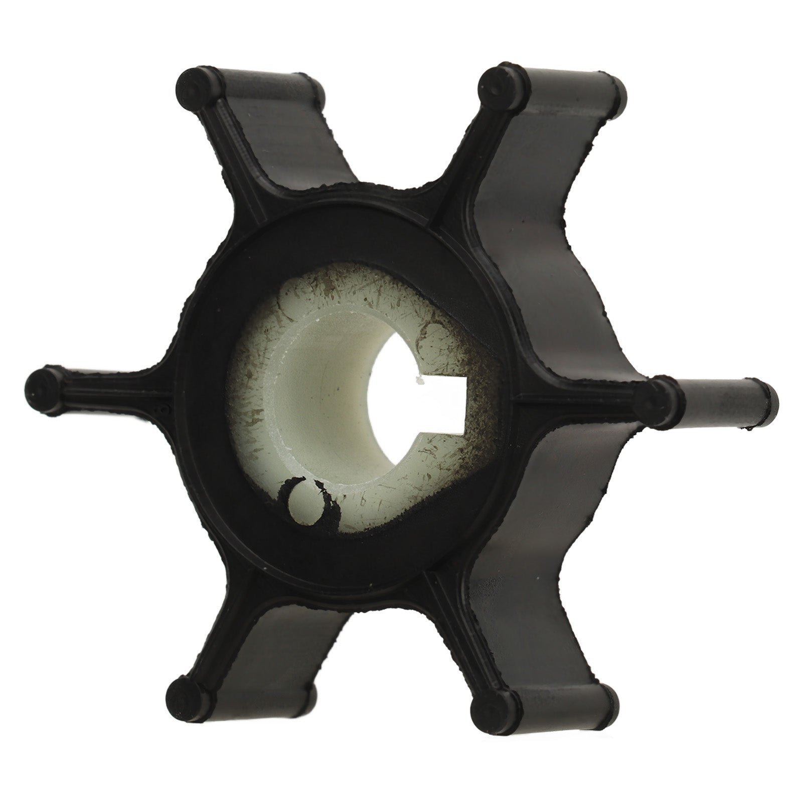Water Pump Impeller 646 44352 01 6 Blades Boat Engine Impeller Replacement for Mariner 2 Hp 2 Stroke 1984 to 1990