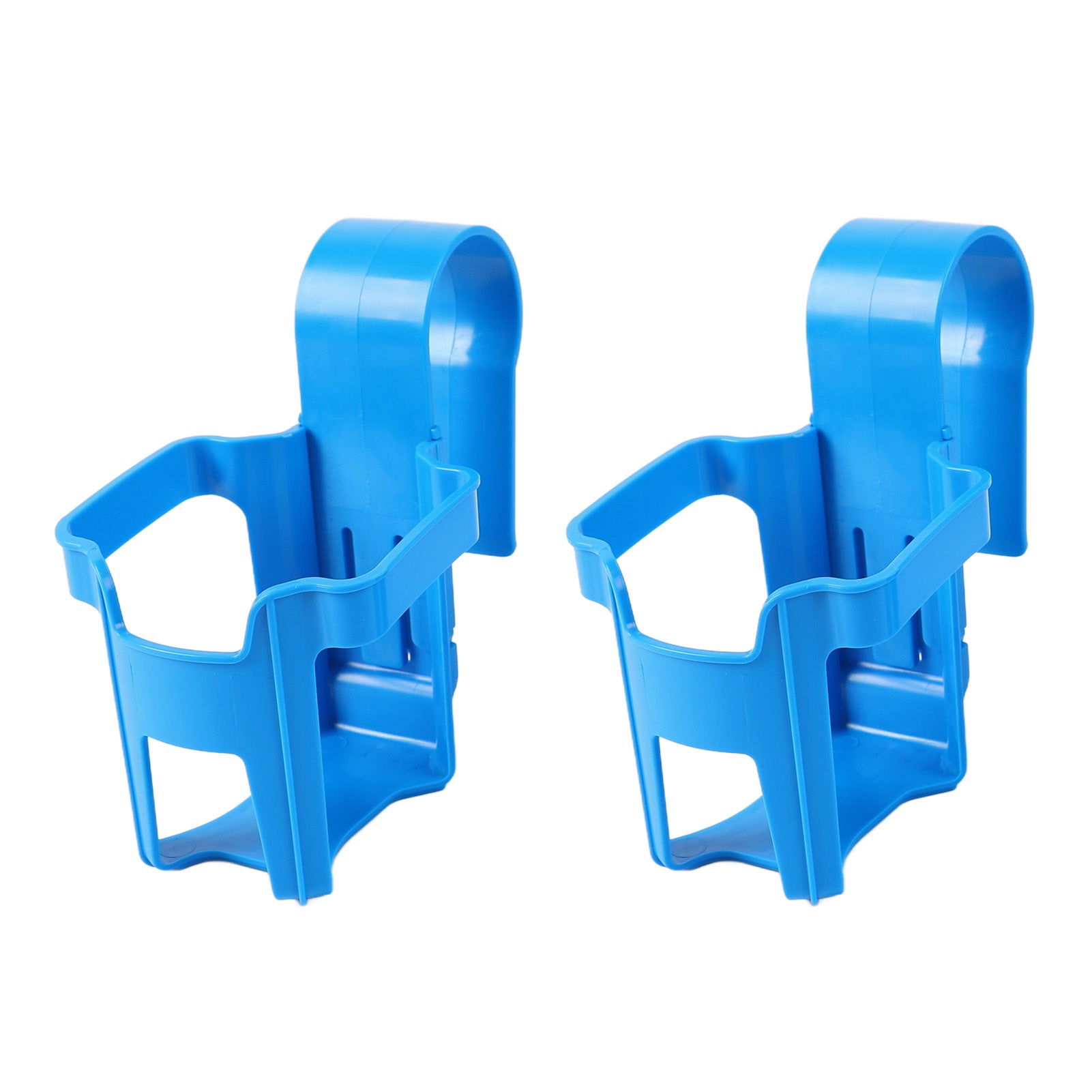 Pool Cup Holder Prevent Spill Poolside Drink Holder Above Ground Pool Accessories for Round Pool Bar Top Rails 2Pcs, Square