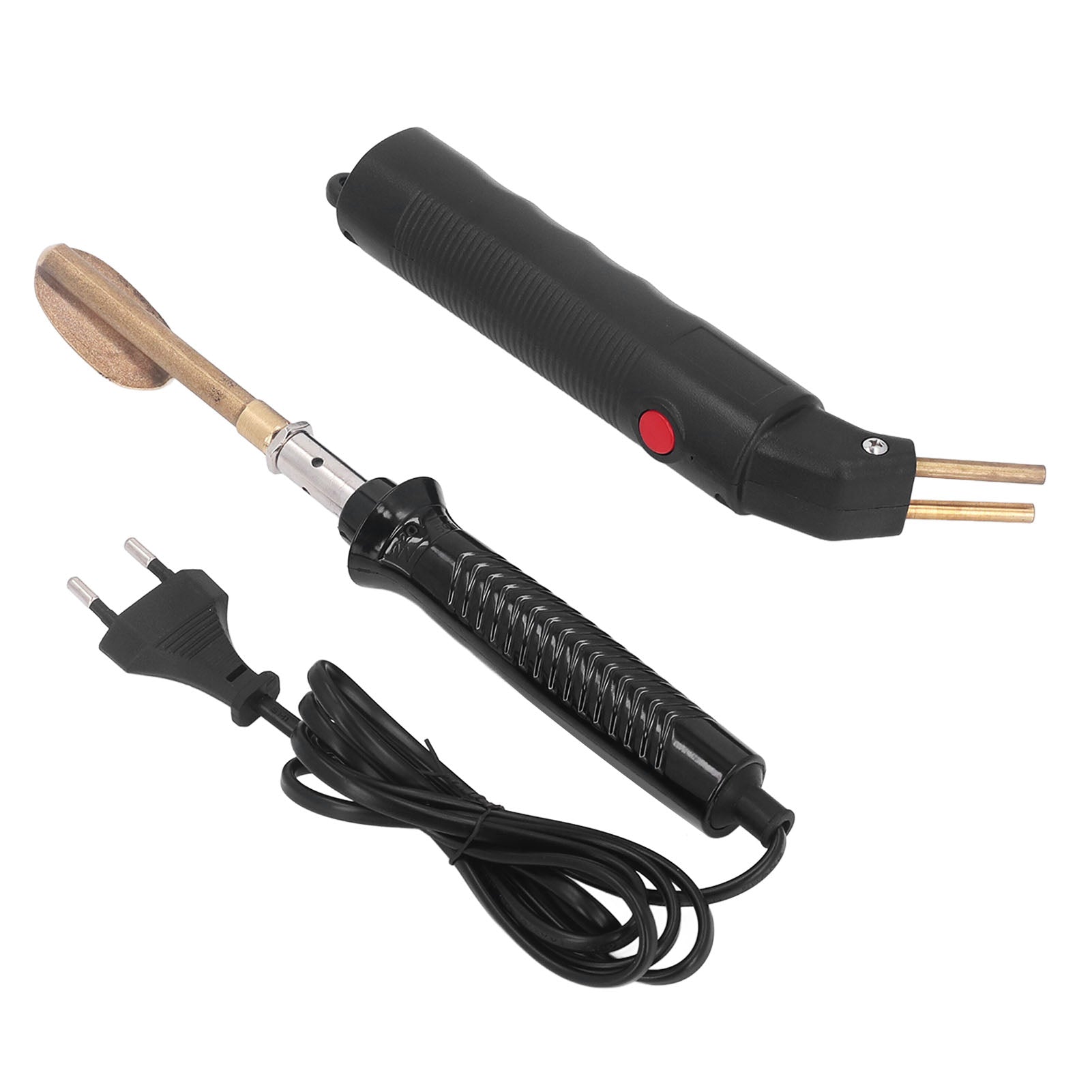 Plastic Welding Machine Kit Automotive Bumper Crack Repair Gun with Iron Hot Stapler Welding Set EU Plug 220V