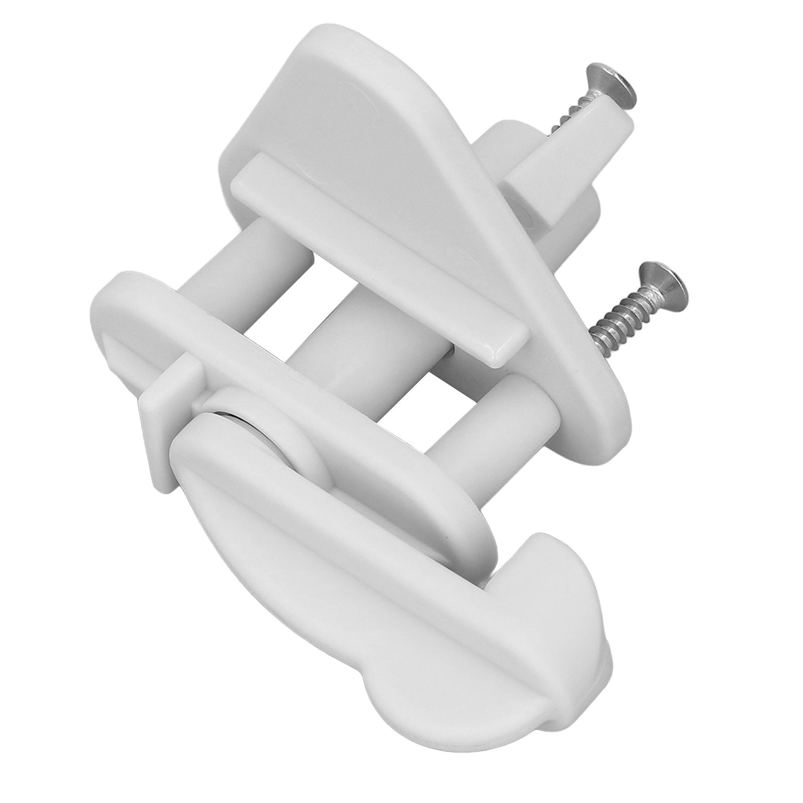 2 Set Pontoon Boat Gate Latch Square Frame Pontoon Boat Replacement Door Latches for 1 to 1.25in Left Right Hinged Door