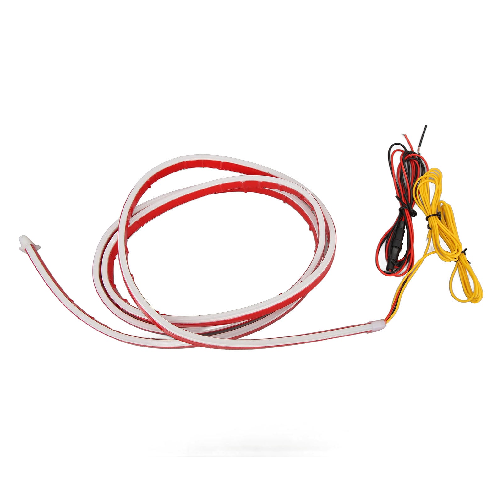 1.8M Car Hood Light with Turn Signal DC12V 5W Waterproof Daytime Running Light Strip for SUVs Trucks