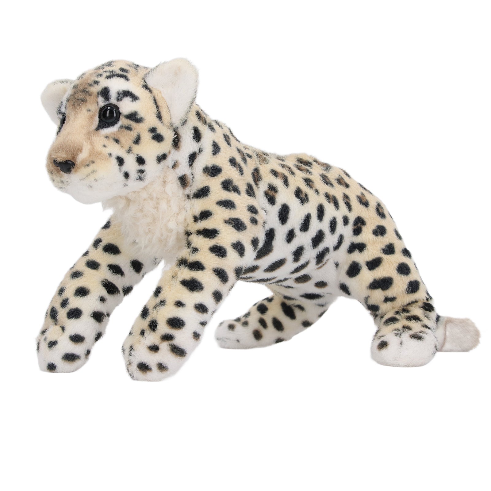 Simulation Animal Plush Toy Stuffed Animal Doll Toy Adorable Multifunctional Soft Doll for Sofa Bedroom Dormitory Leopard