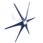 Windmill Turbines Generator Small 6 Blade Wind Industrial Machinery Equipment 800WBlue 12V
