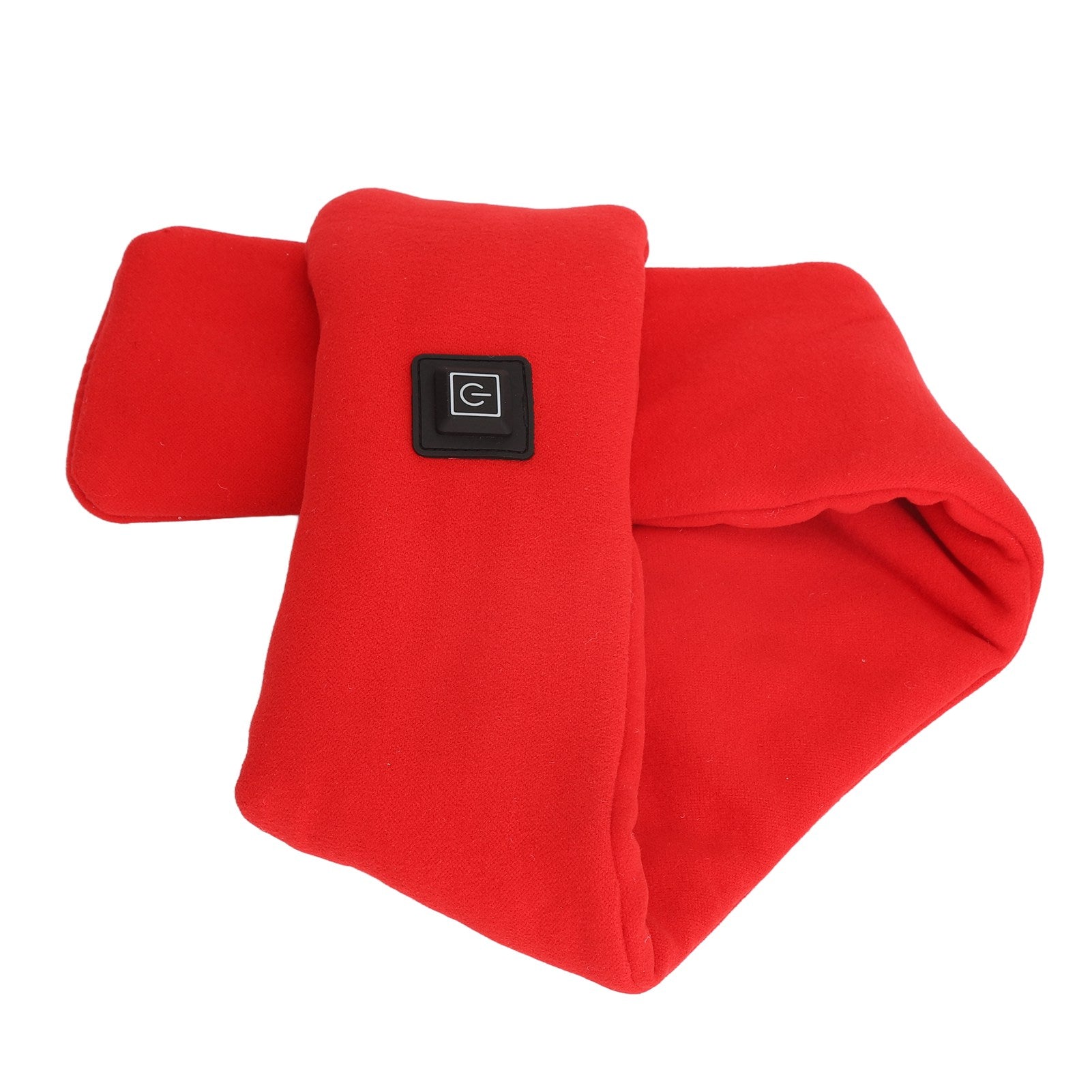 Heated Scarf Intelligent Cold Protection Warm Electric USB Heating Scarf Neck Warmer for Men Women Red