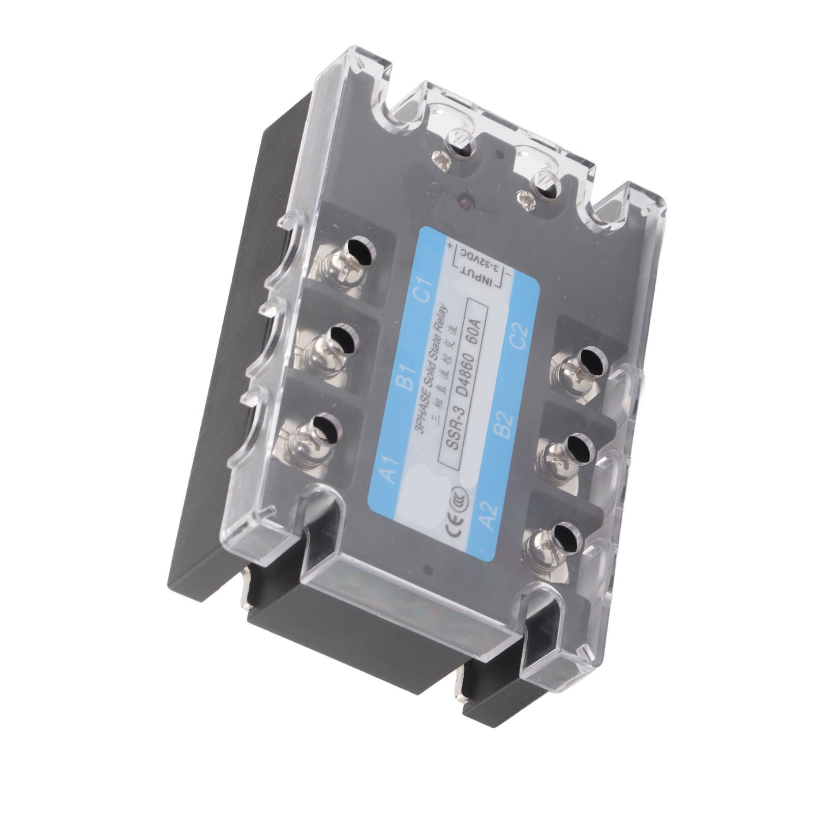3 Phase Solid State Relay SSR-3 D4860 60A DC‑AC 480V Distribution Control Equipment
