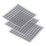 3 Sheets Scanner Positioning Points 3D Scanning Reflective Film Sticker Reference Marking Point 3mm ID 6mm OD