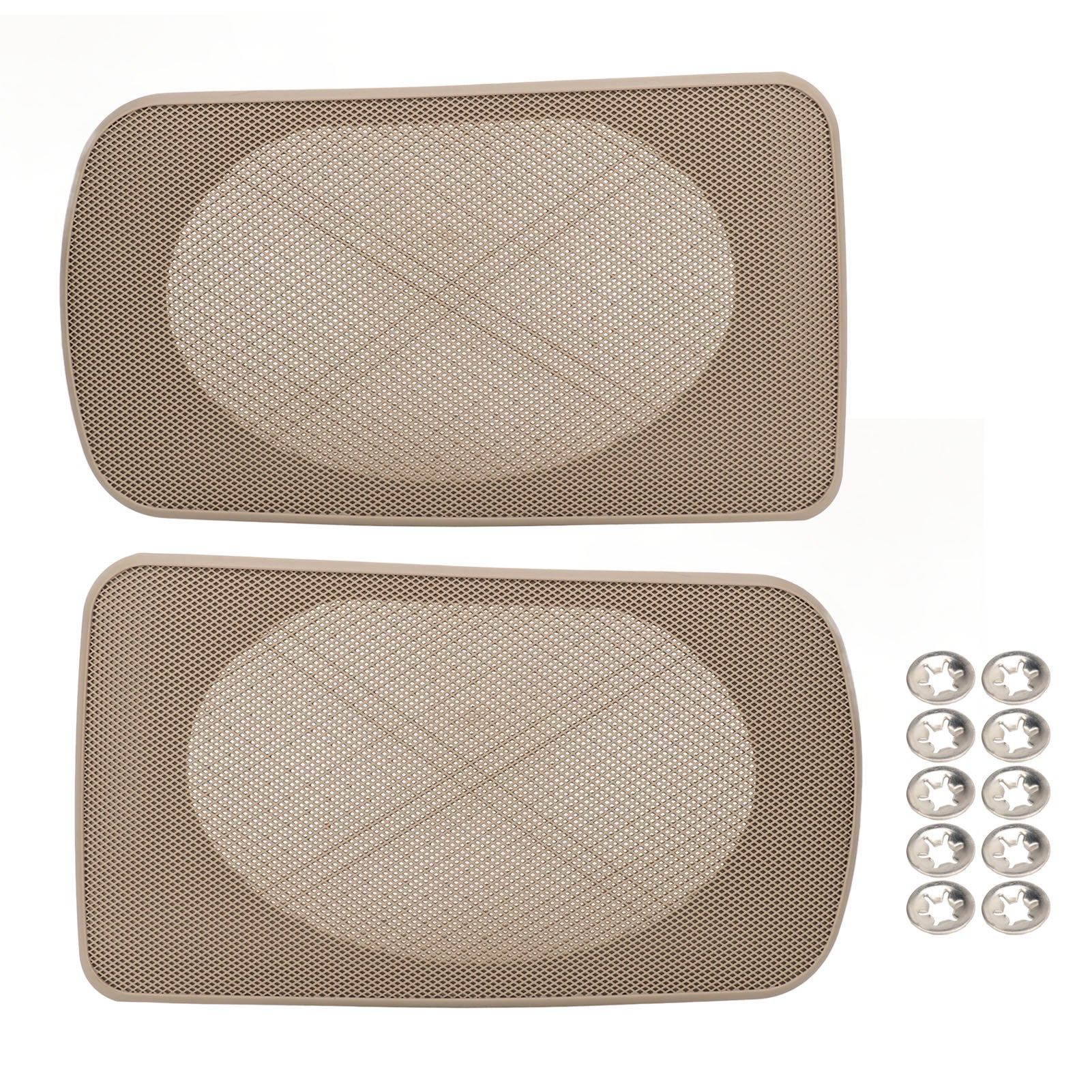 1 Pair Rear Speaker Grille Cover 04007 521AA EO Left Right Car Speaker Guard Replacement for Toyota Camry 2002 to 2006