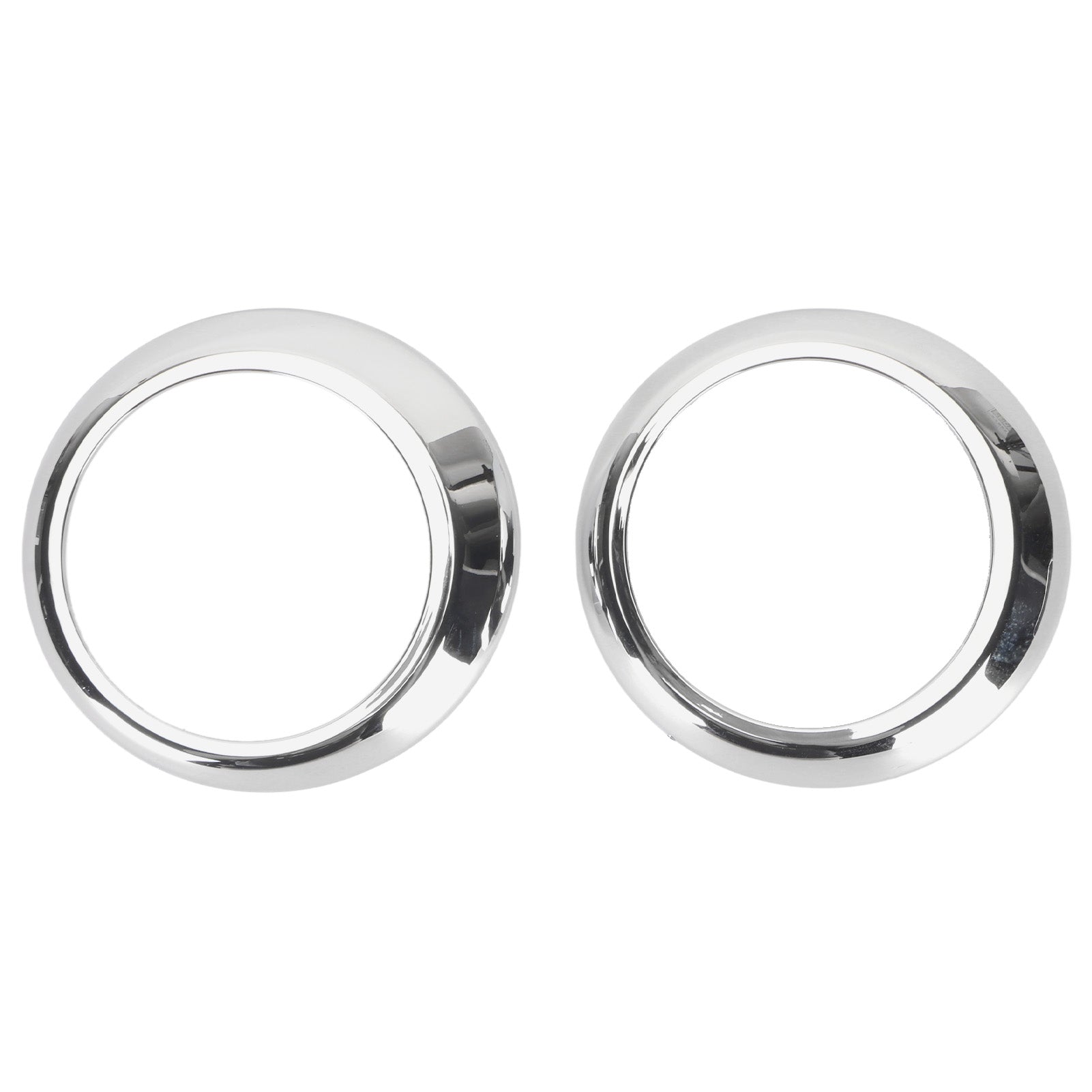 1 Pair Fog Light Cover Ring 865532C000 Left Right Fog Lamp Chrome Bezel Cover for Tiburon Coupe 2003 2004