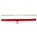 Dual Scale Tower Ruler Double Sided Telescopic Ruler with Bubble Level Optical Leveling Measurement Tool 3 Meter