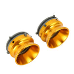 1/4 10 Inch Opener Polished Aluminum Alloy Universal Loading Device NAB Hub Adapter for Studer ReVox for Akai for Teac 2pcs Gold