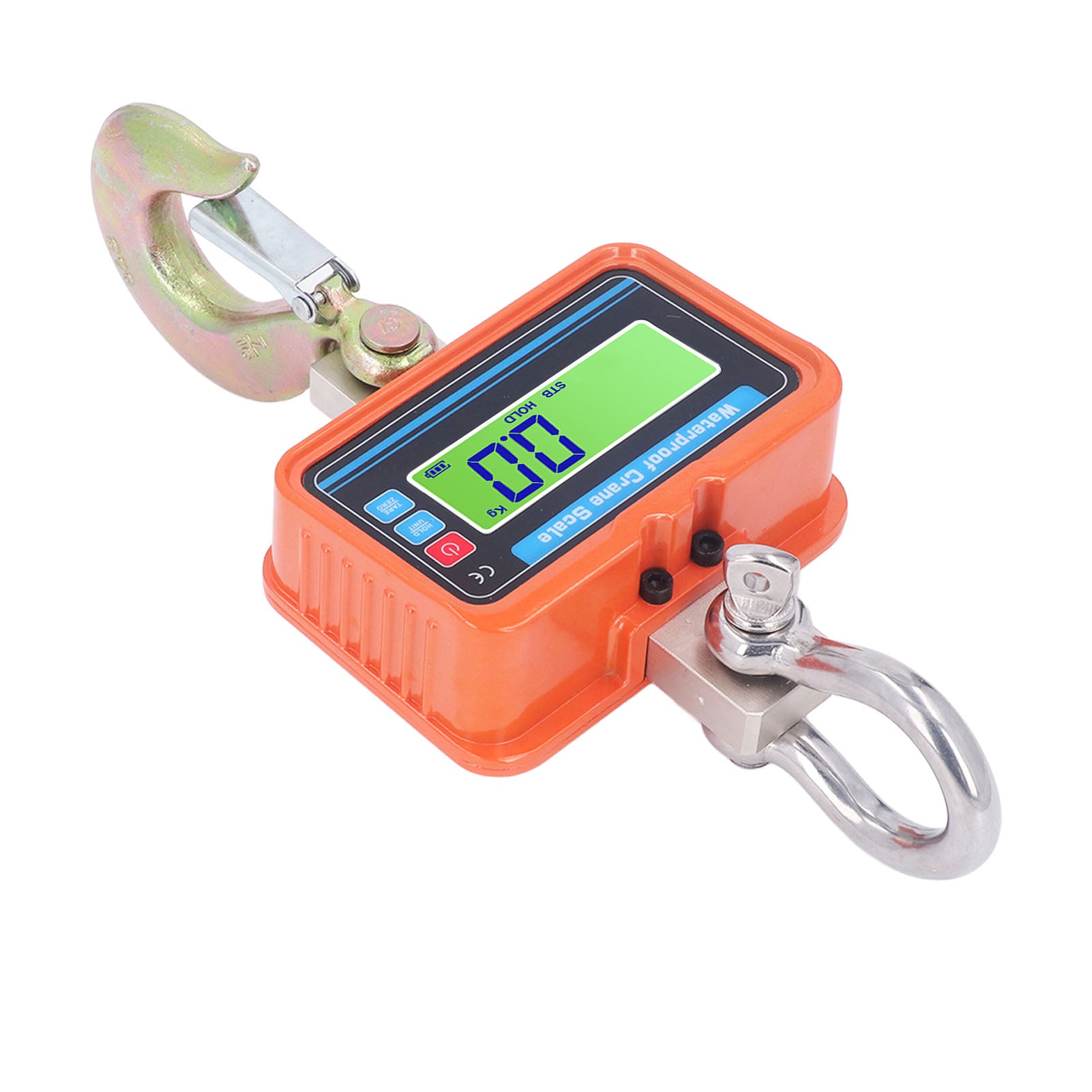 Crane Scale 6600lb 3000kg High Accuracy Digital LCD Display Industrial Heavy Duty with Remote Control