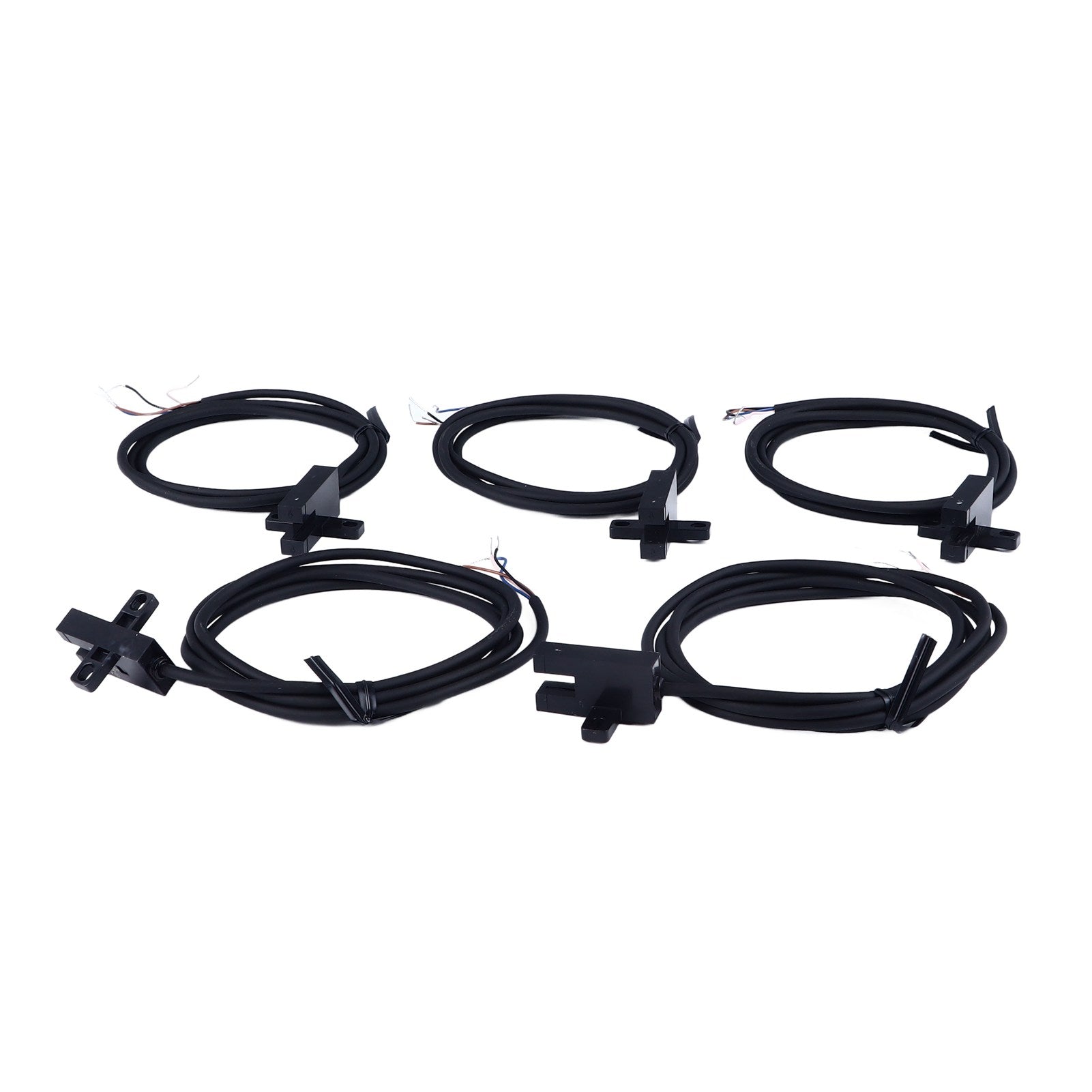 5Pcs Photoelectric Switch U Groove Shape Beam Sensor Limit NO NC NPN with 1meter Wire DC5‑24V