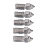 0.4mm Nozzles Kit High Flow High Temp Resistant Stainless Steel 3D Printer Nozzles for Elegoo Neptune 4 Neptune 4 Pro 10pcs