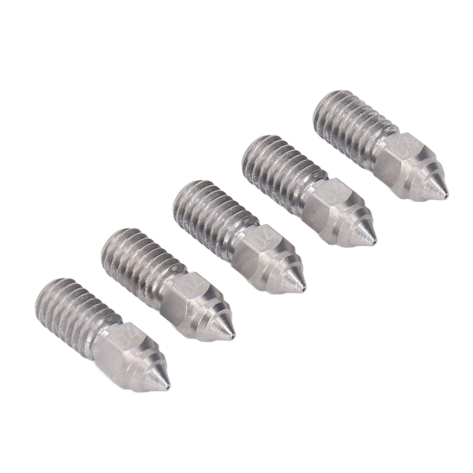 0.4mm Nozzles Kit High Flow High Temp Resistant Stainless Steel 3D Printer Nozzles for Elegoo Neptune 4 Neptune 4 Pro 10pcs