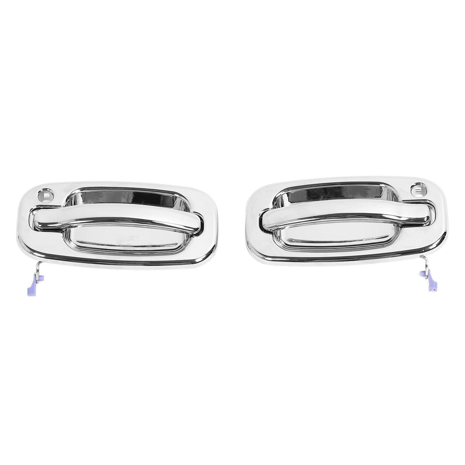 1 Pair Exterior Door Handle 15034985 Front Left Driver Side Outside Outer Door Handle for 1500 2500 3500