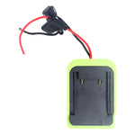 Battery Dock Power Connector 40V 30A Electric Tool Battery Adapter with Fuse Wire Terminals and 14AWG Wire for RC Car