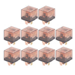 10 Pcs Waterproof Automotive Relay 80A 5 Pin SPDT Universal Car Relay Switch DC12V Without Indicator