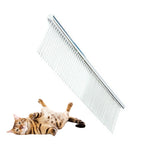 Pet Hair Comb Stainless Steel Dense and Sparse Teeth Knots Removing Rounded Needles Dog Grooming Comb for Cats Dogs