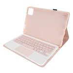 Keyboard Case for Xiaomi for Mi Pad 6 6 Pro 11 Inch 2023 PU Stand Cover with Magnetic Removable Wireless Bluetooth Keyboard Pink