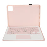 Keyboard Case for Xiaomi for Mi Pad 6 6 Pro 11 Inch 2023 PU Stand Cover with Magnetic Removable Wireless Bluetooth Keyboard Pink