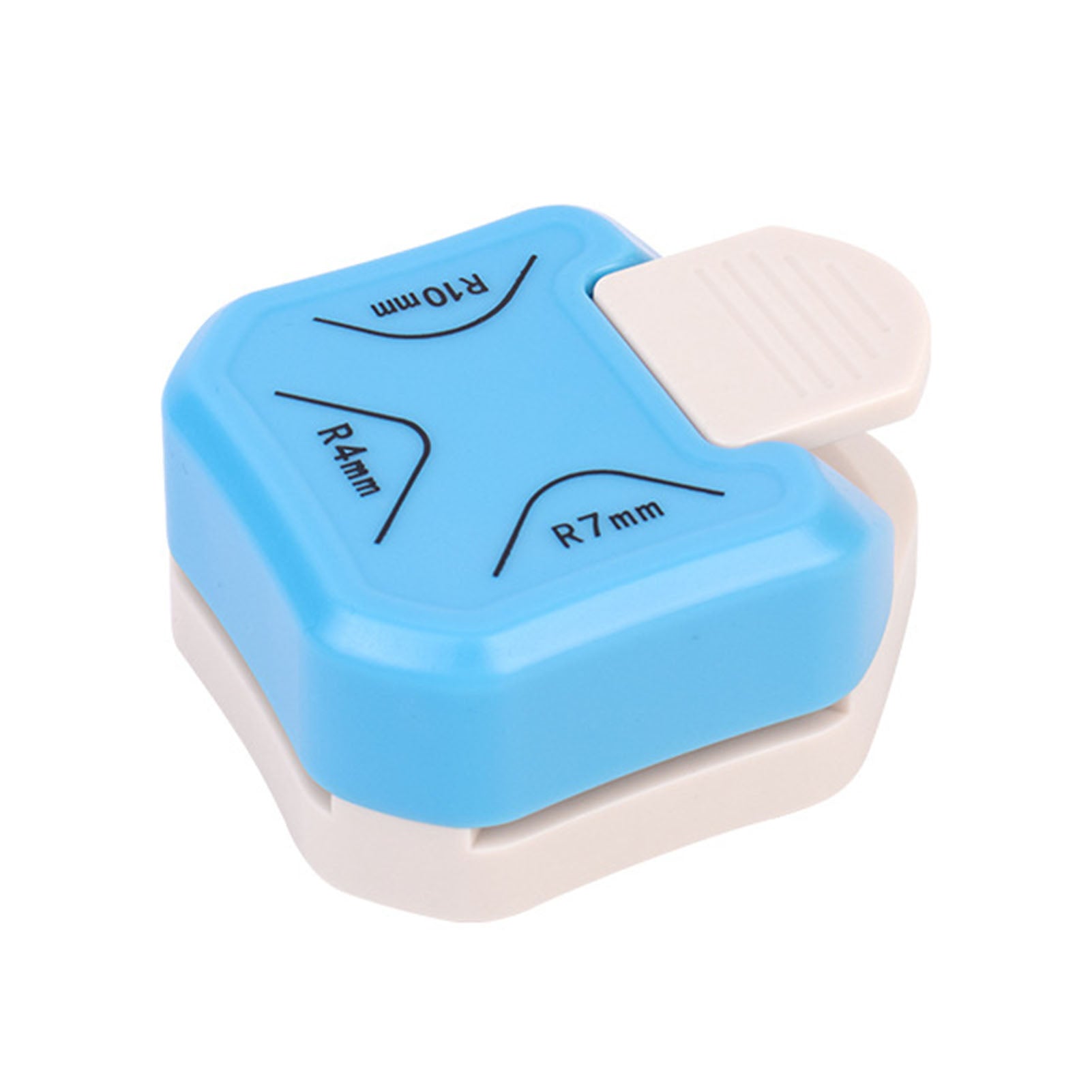 3 in 1 Paper Corner Rounder R10 R7 R4 Chamfer Right Sharp Angle Scrapbook Photocards Edge Corner Punch