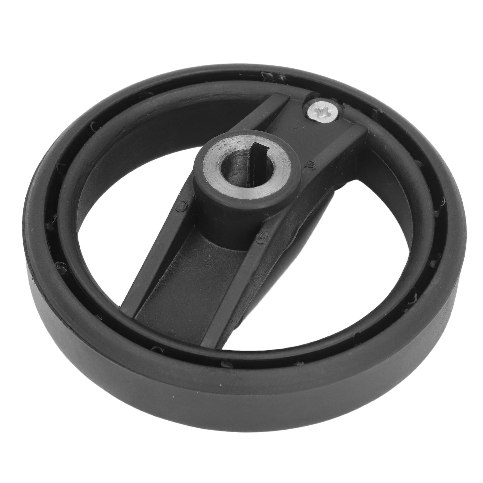 2 Spoke Hand Wheel with Folding Revolving Handle Plastic Machine Tool Handwheel for Lathe Milling 12x100mm