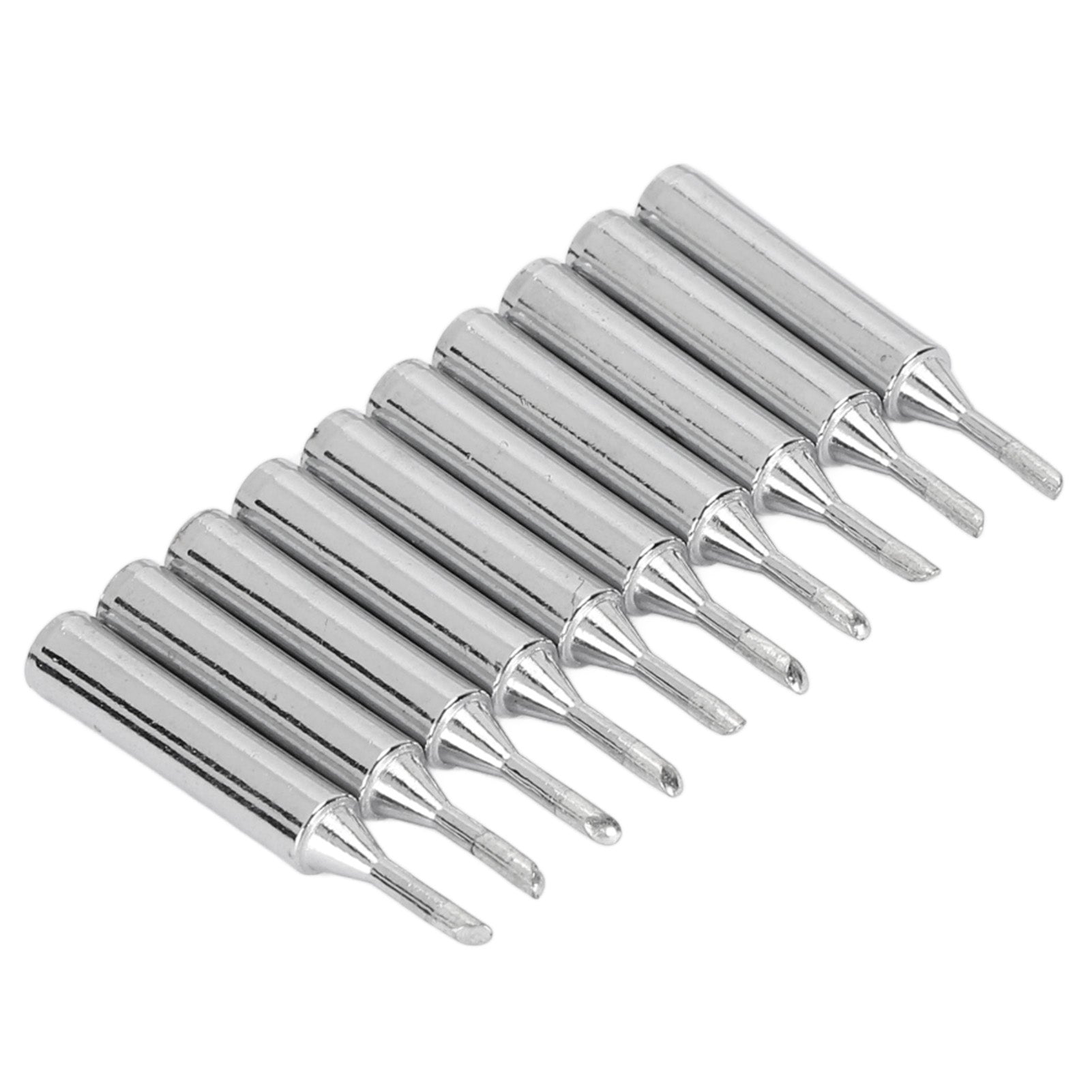 10PCS Set Solder Iron Welding Tips Accurate Multifunctional Thermal Solder Iron Replacement Tips
