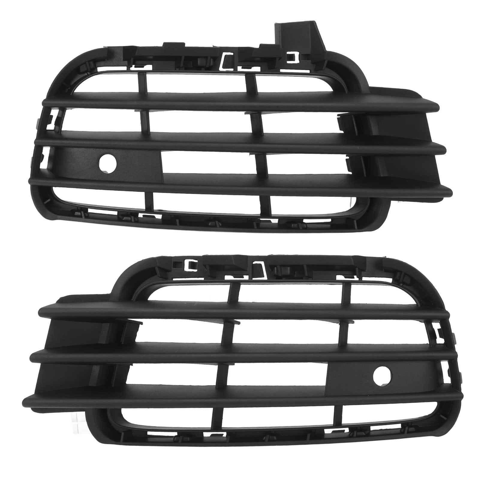 1 Pair Front Bumper Lower Fog Grille Cover 7P68546619B9 Left Right for 7P Pre‑facelift 2011 to 2015