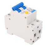 Miniature Circuit Breaker 1P Plus N Rail Mounting Double Handle Leakage Protector Air Switch for Home