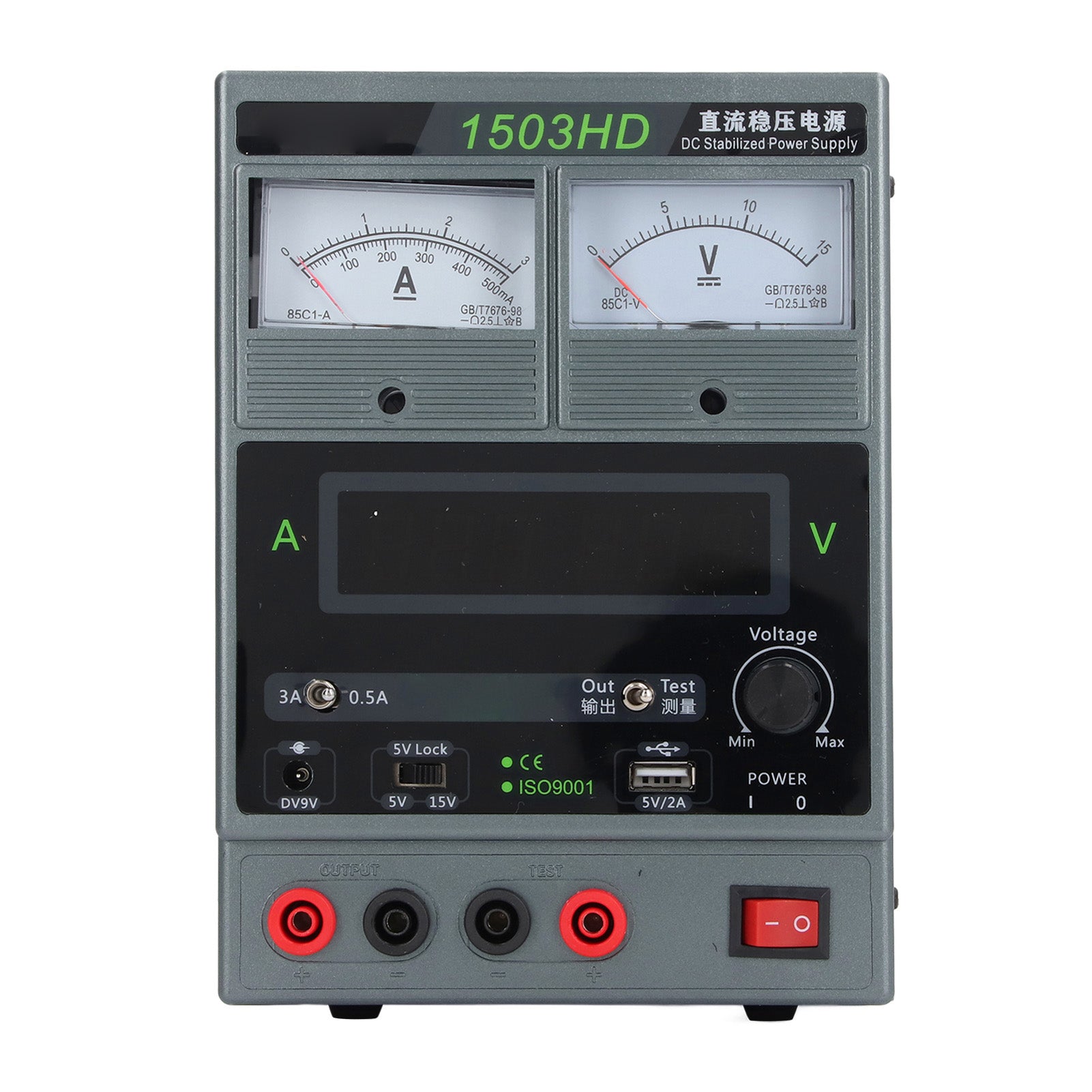 DC Power Supply Variable 15V 3A Stabilized Regulated Power Supply for Electronic Device Repair Soldering AU Plug AC220V 50Hz
