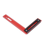 Woodworking Square 300x200mm L Shape Aluminum Alloy Framing Square with Stop Fence