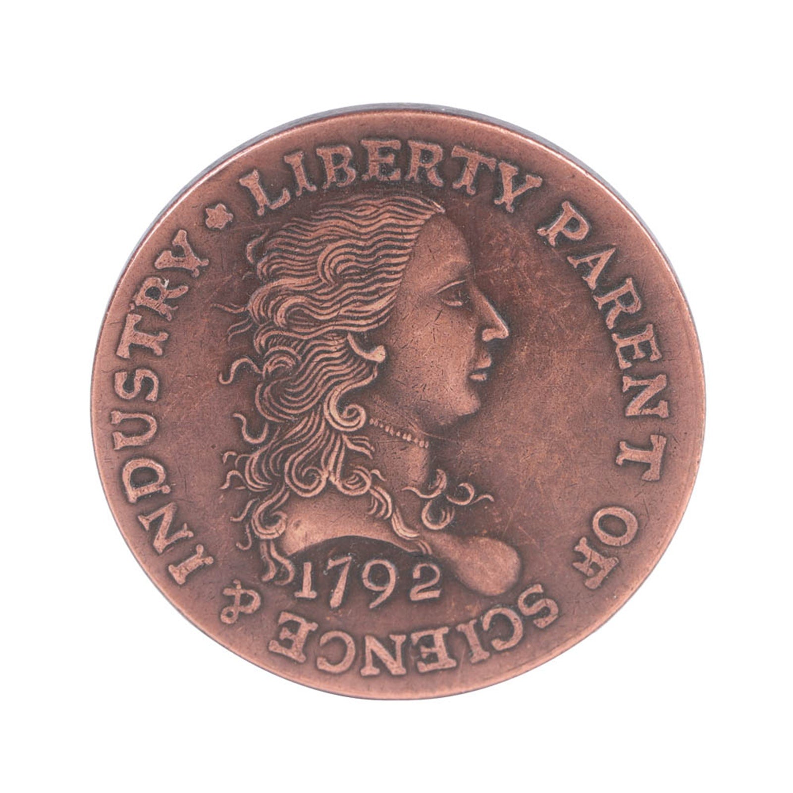 1792 United States 1 Cent Brass Vintage Collection Coin Commemorative Coin