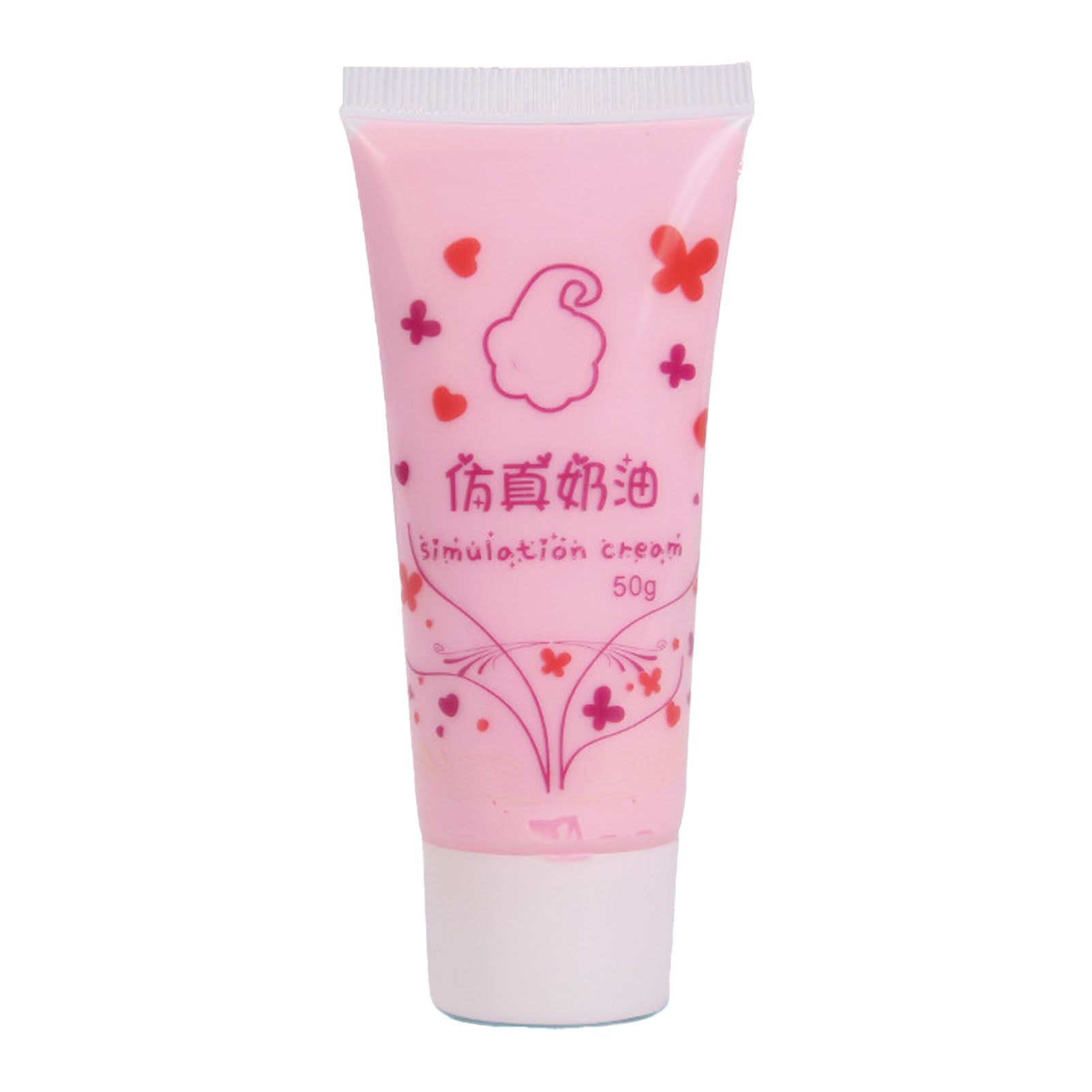 Simulation Fake Whipped Cream Glue 50ml Adhesive Fake Whipped Cake Cream for Phone Case