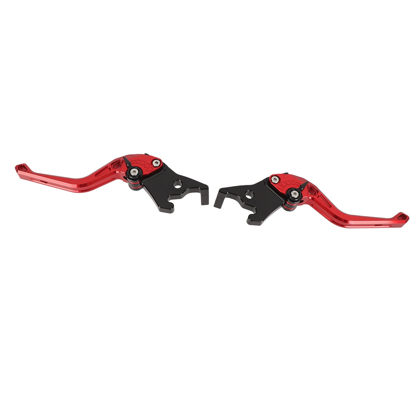 1 Pair Brake Lever Handle CNC Aluminium Alloy Motorcycle Adjustable Brake Lever for XMAX 300 2023 to 2024 Red