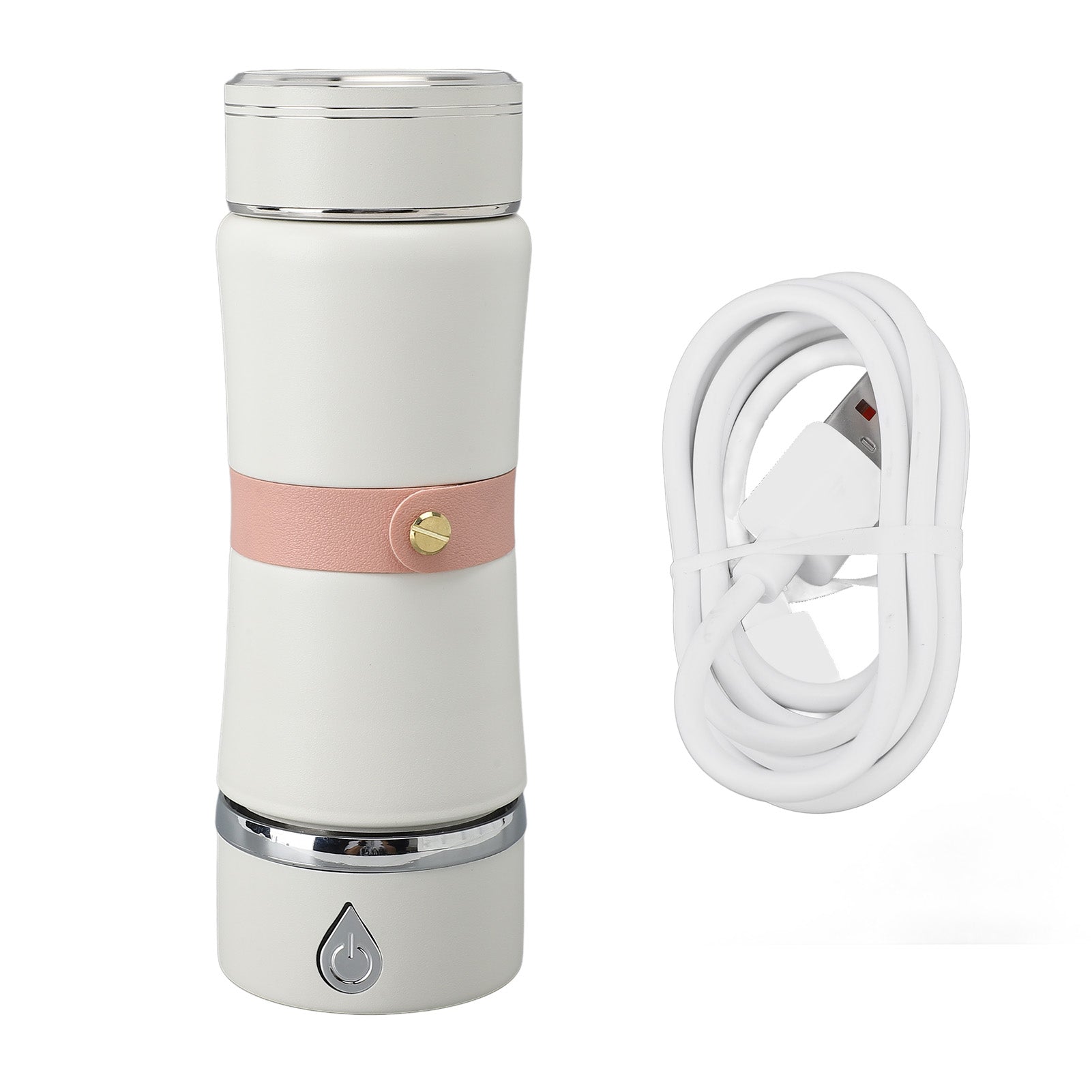 420ml Hydrogen Rich Water Bottle Rechargeable Healthy Portable Hydrogen Water Generator for Sports Travel