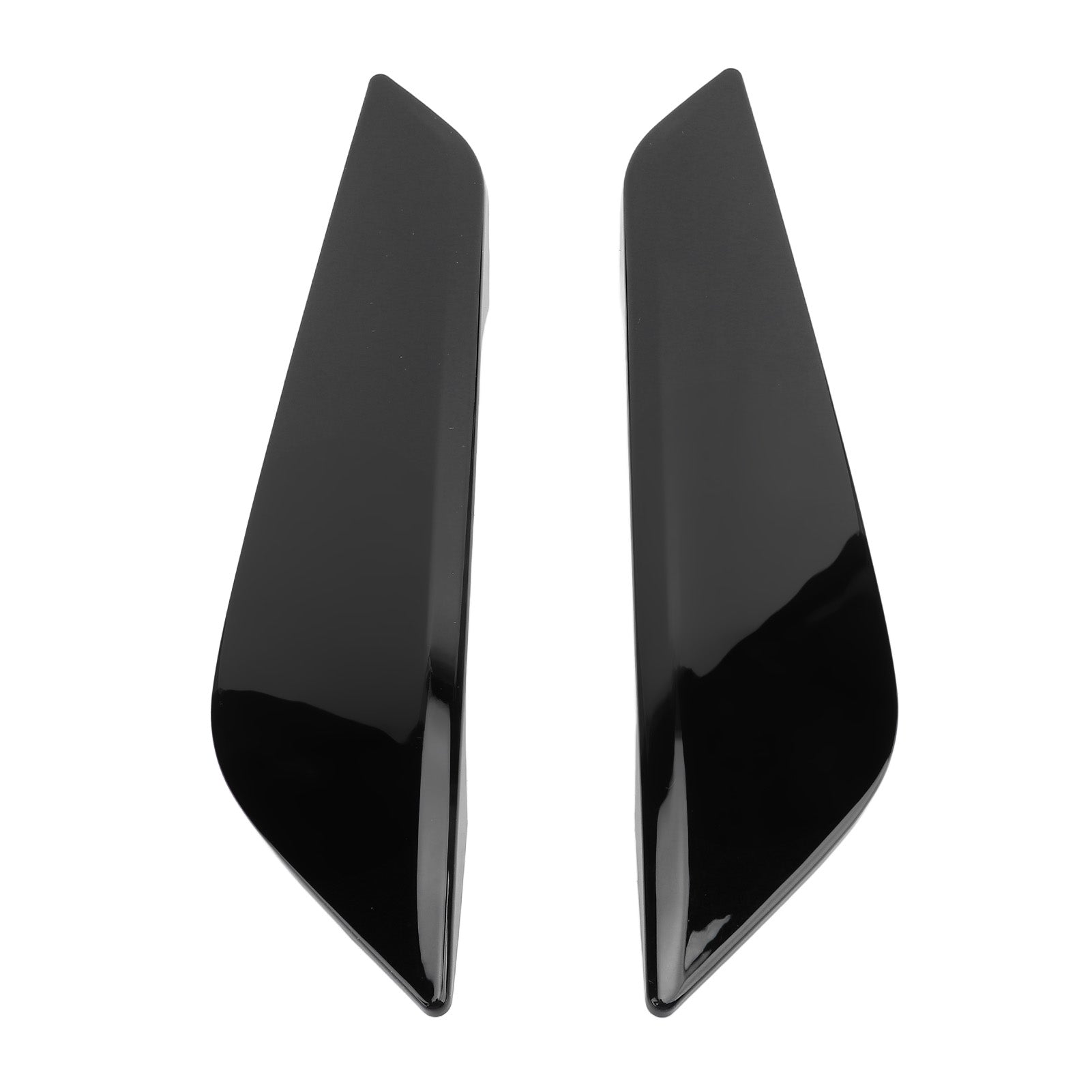 1 Pair Front Side Air Duct Trim 51747439014 Left Right Black Side Wing Air Outlet Cover for 5 Series G30 G31 2017 to 2023