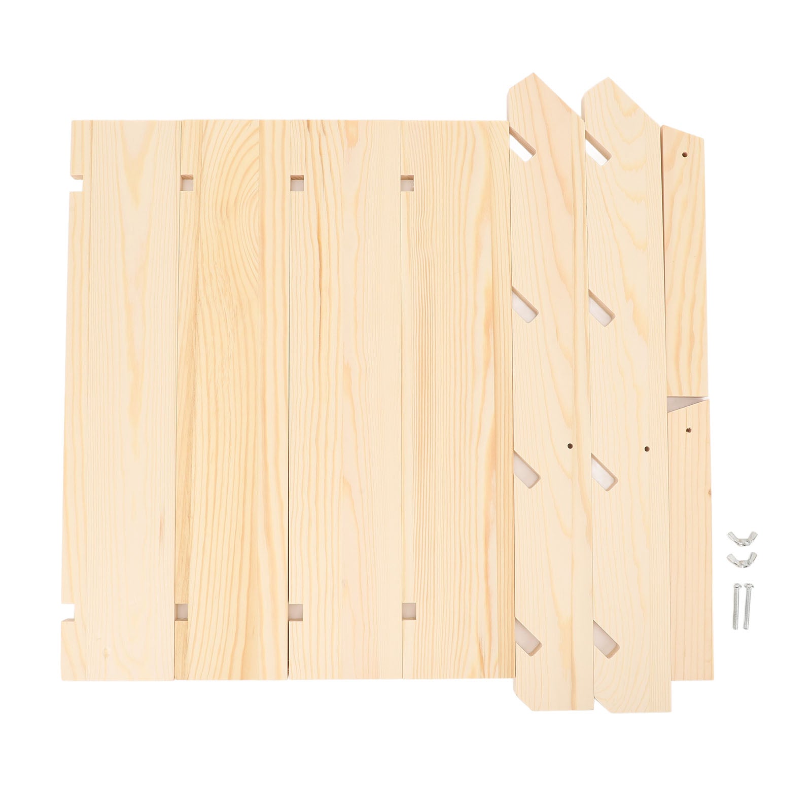 Jewelry Showcase Rack 4 Tiers Solid Wood Small Merchandise Display Stand for Home and Shops