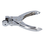 Plastic Bag Hole Puncher Zinc Alloy Handheld Single Round Hole Punch for Thin Film PE OPP PVC Bags 6mm/0.24in