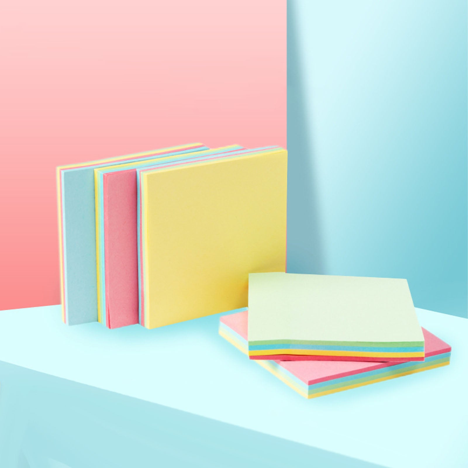 1 Pack 100 Sheets Sticky Notes Self Adhesive Paper Page Makers Memo Index Reminder Tabs for Home and Office Use 76x50mm Ordinary Type Yellow