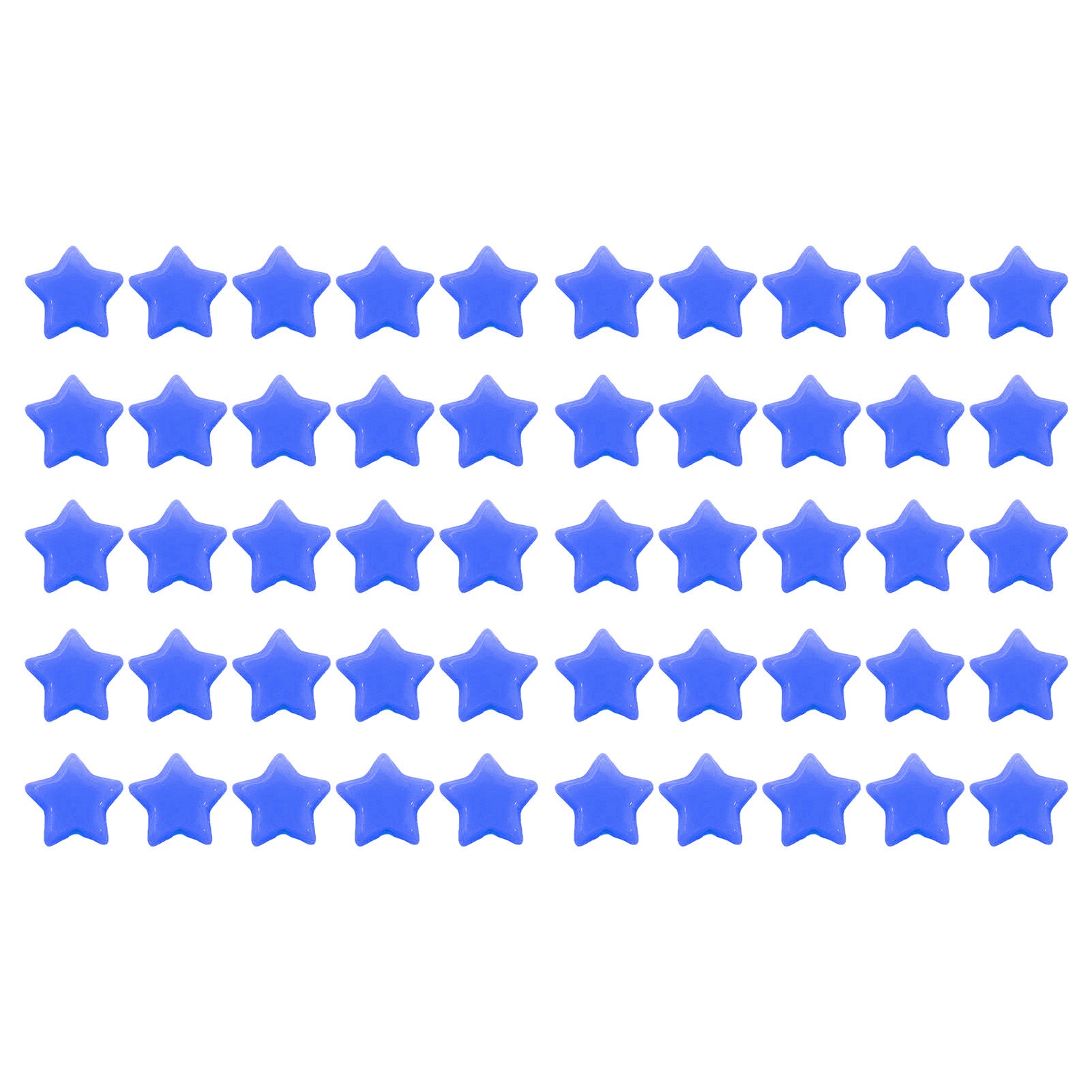 50PCS Star Beads Cute Acrylic Star Loose Beads for DIY Craft Jewelry Making Bracelet Necklace Accessories
