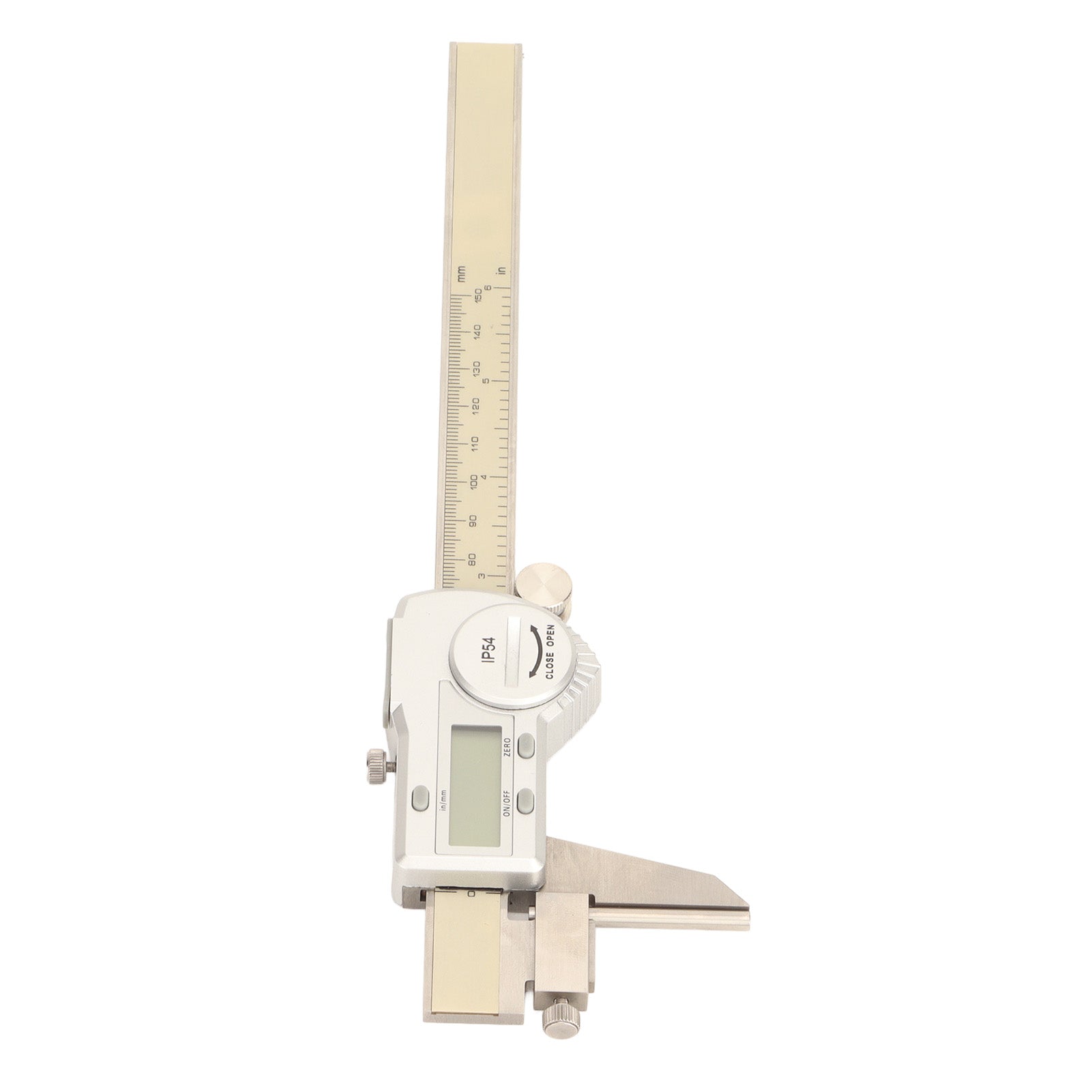 6in Digital Caliper All Metal Auto Off Inch Millimeter Conversion Caliper for DIY 3D Printing Tube Wall Thickness