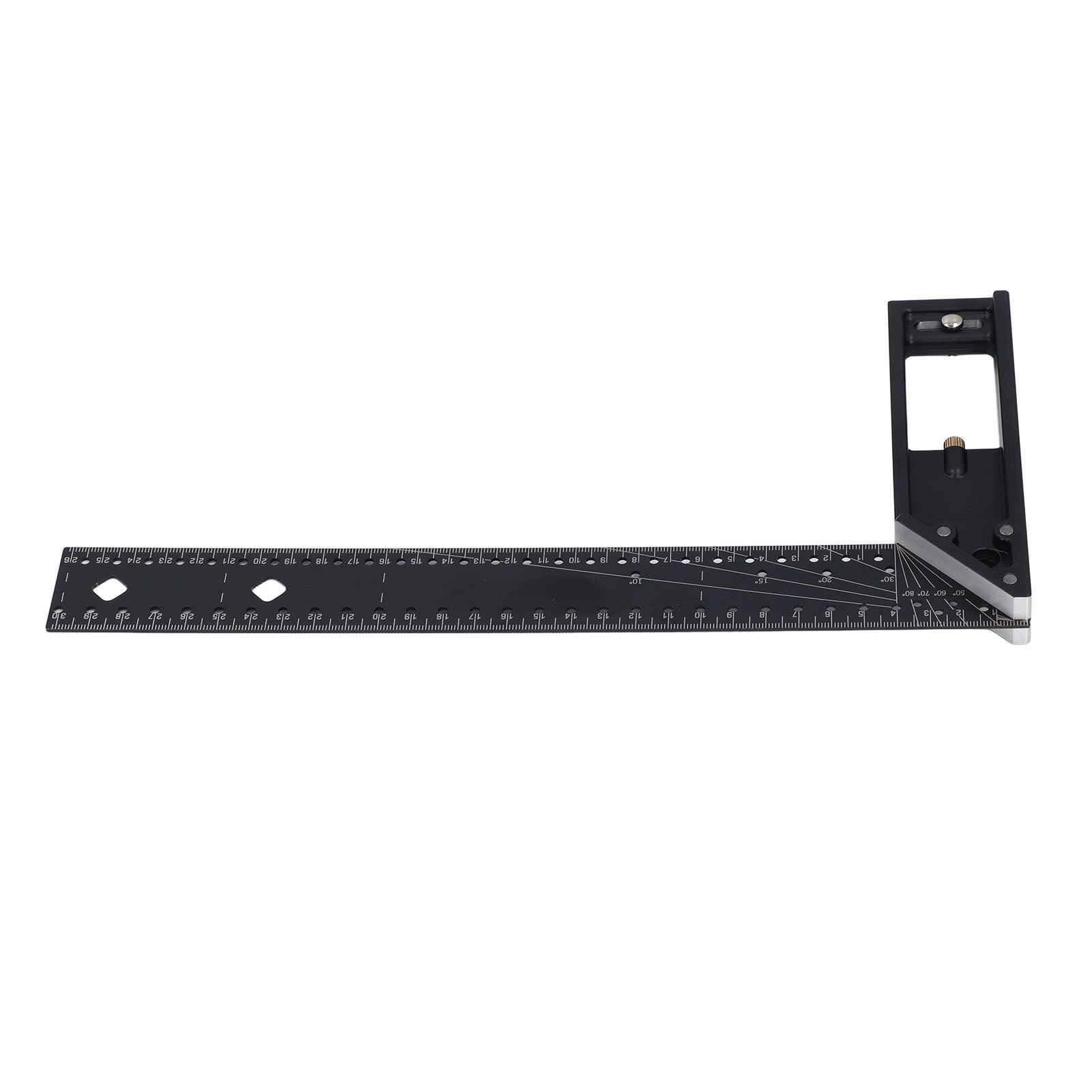 Multi Angle Measuring Ruler Professional 45 90 Degree Universal Combination Right Angle Accurate Measuring Tool 12in