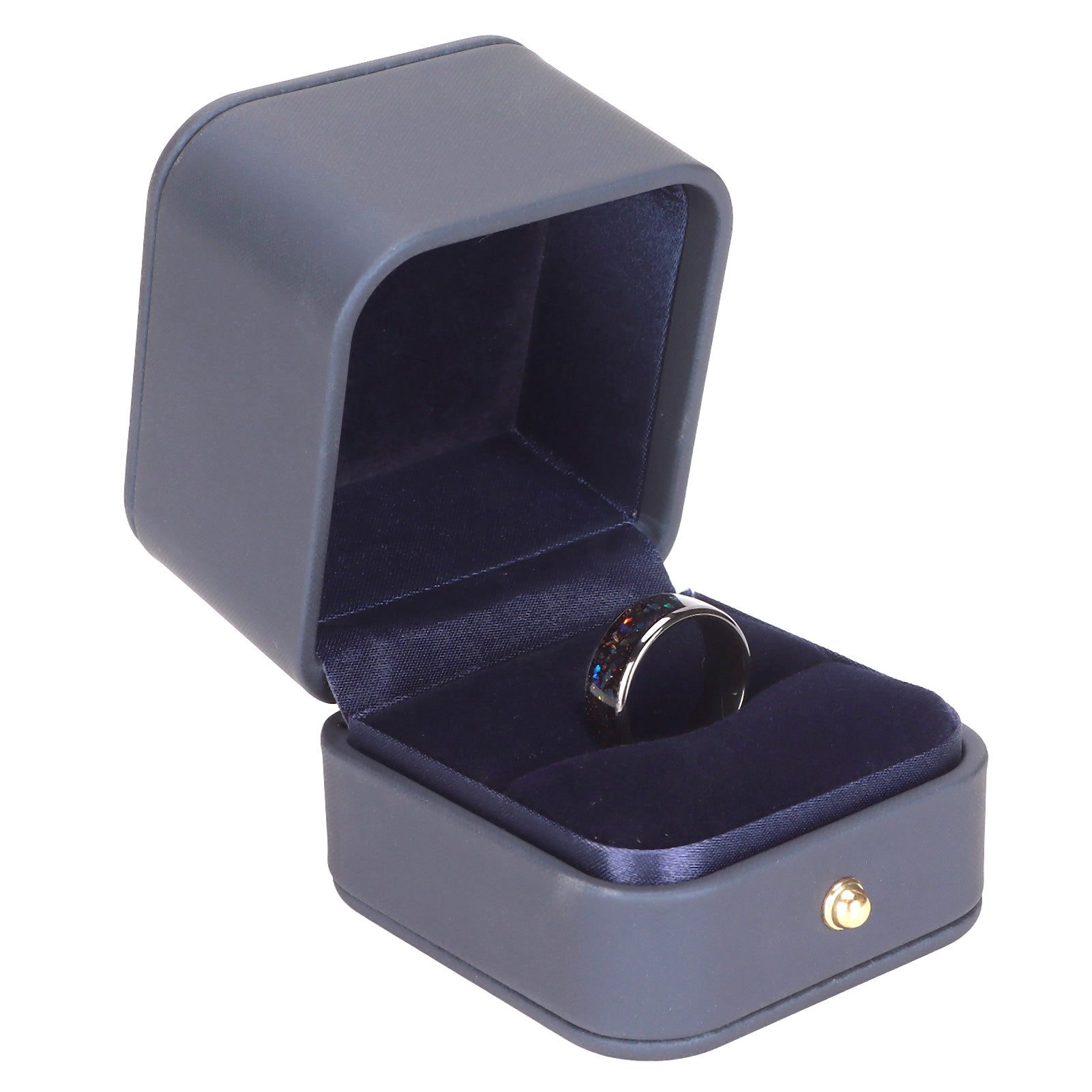 Ceramic Ring Car Smart Key Waterproof Antitheft Keyless Entry Systems Replacement for Tesla 3/X/S/Y Models19.8mm/0.78in