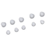 20pcs Sound Aid Earbuds Silicone Ear Tips Replacement Soft Comfortable Pocket Sound Aid Domes for Sound Aids Earphones Large and Small