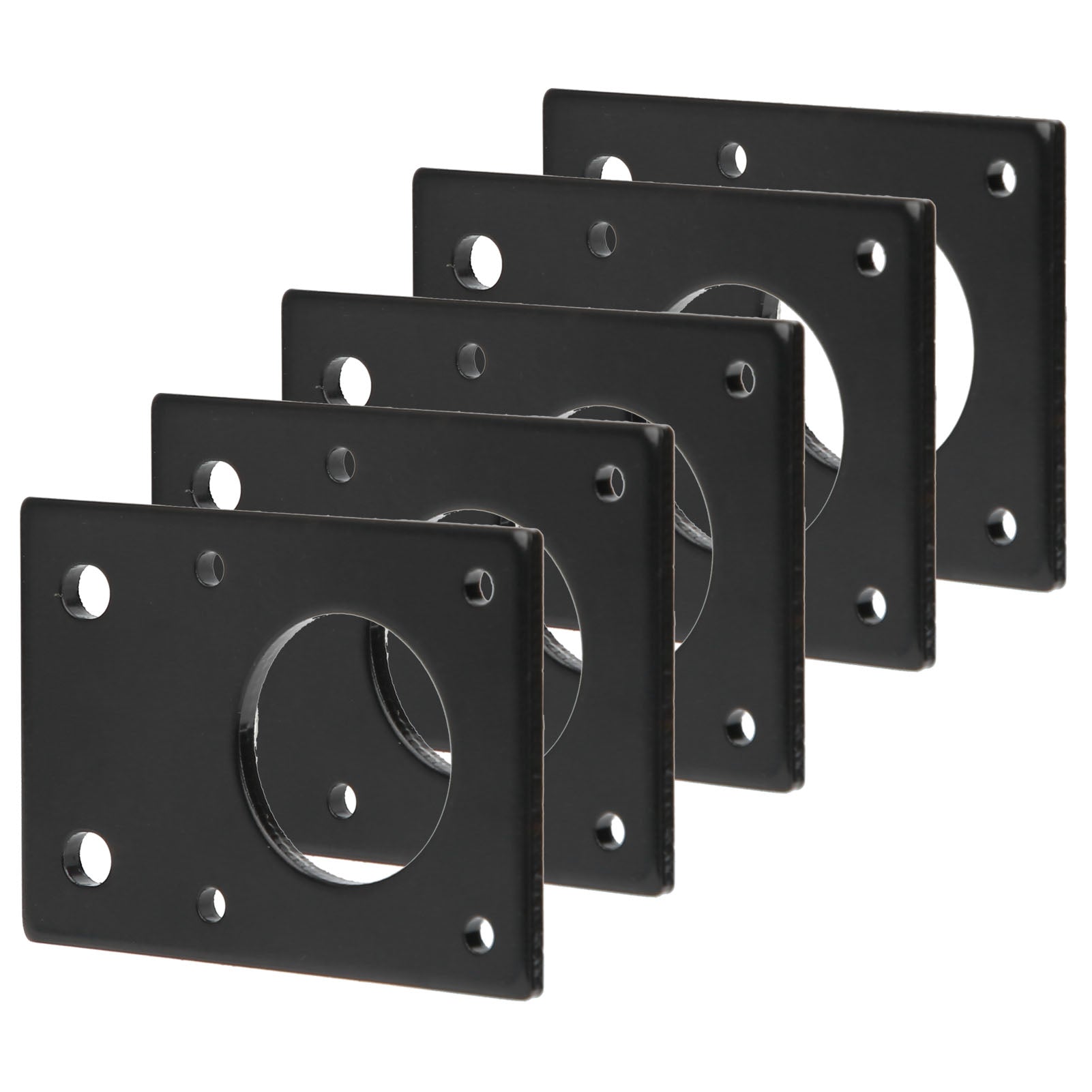 5Pcs 42 Stepper Motor Mounting Plate 3D Printer Fixed Bracket for 2020 2040 Aluminum