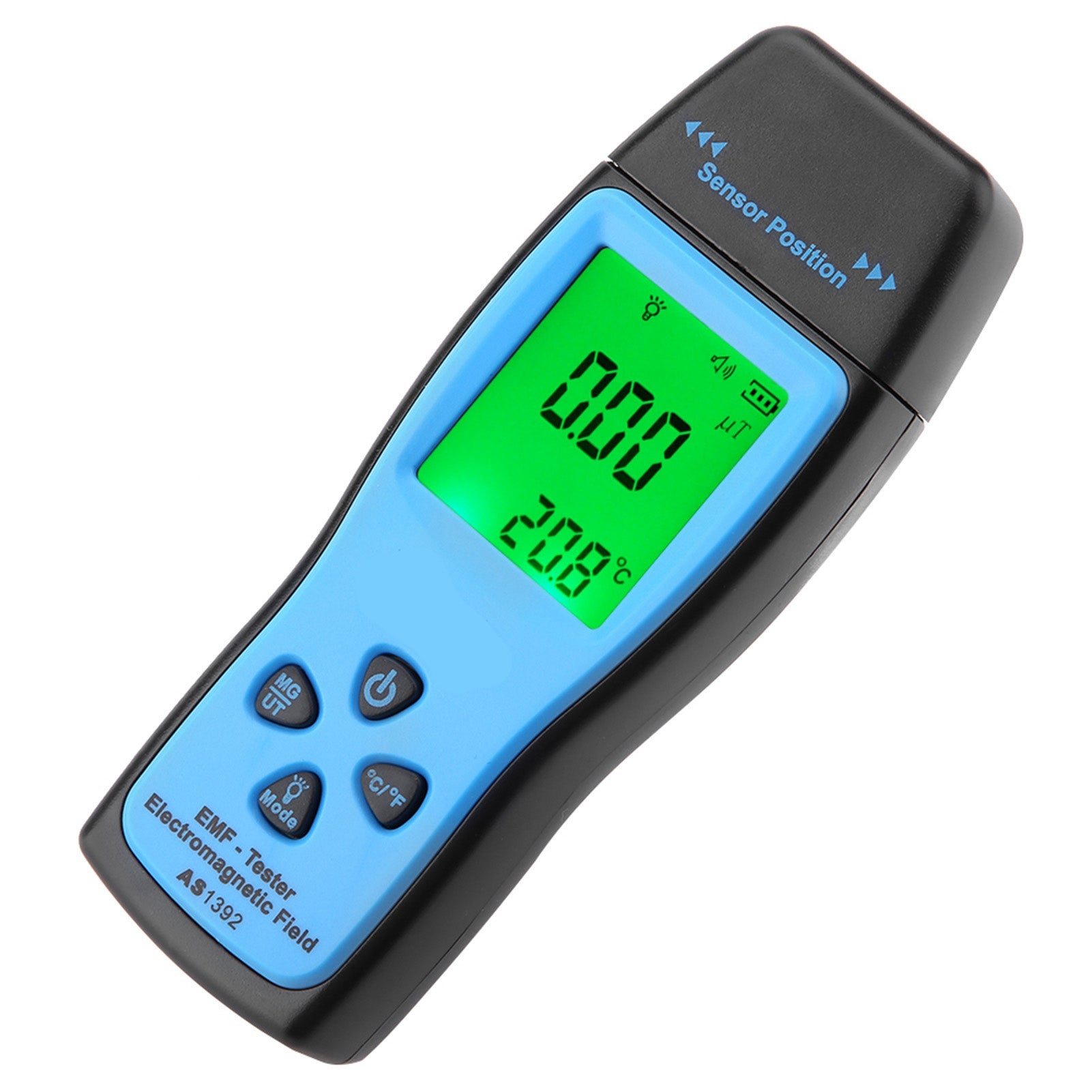 SMART SENSOR AS1392 Digital Electromagnetic Radiometer Mini LCD Display EMF Tester