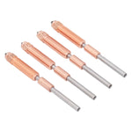 4PCS Integrated Printing Nozzles 0.4mm 0.6mm 0.8mm All Metal Heatbreak Nozzle Replacement for Ender 3 V3