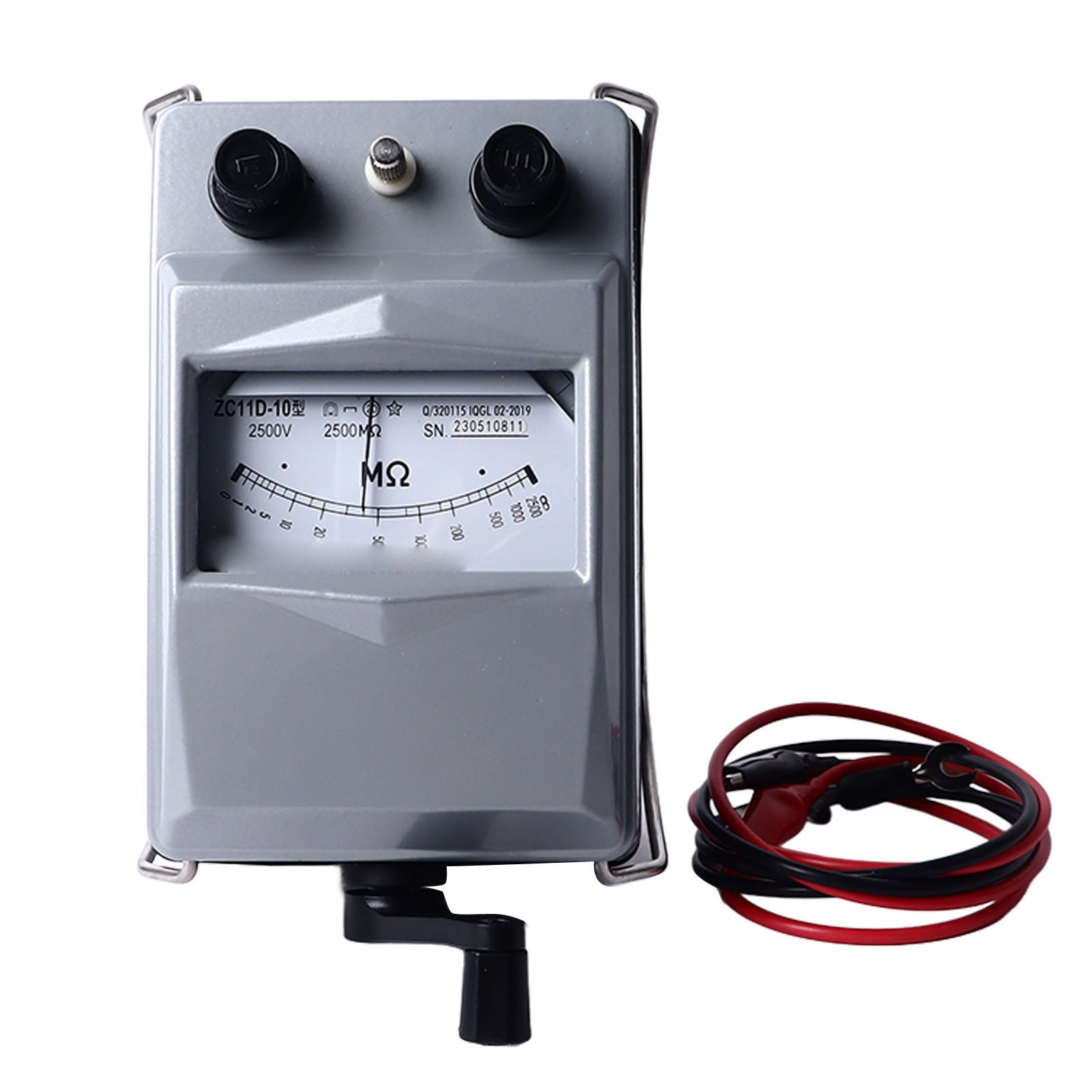 Megohmmeter Insulation Tester Aluminum Case Electronic Insulation Resistance Tester 2500V