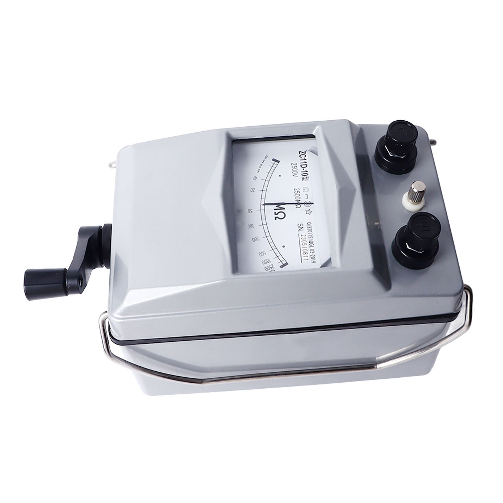 Megohmmeter Insulation Tester Aluminum Case Electronic Insulation Resistance Tester 2500V