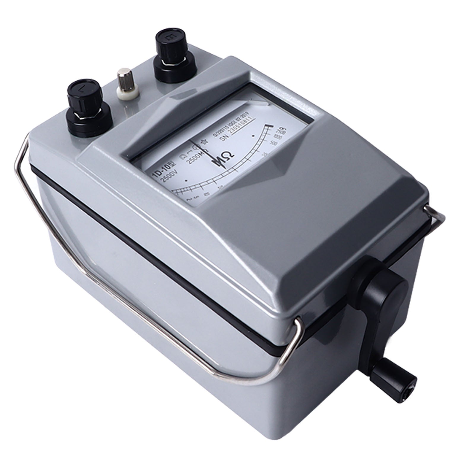 Megohmmeter Insulation Tester Aluminum Case Electronic Insulation Resistance Tester 2500V